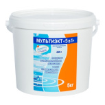 Мультиэкт 5 в 1, банка 5 кг, таблетки 200 г, комплексное средство для обеззараживания и очистки воды, М66, Маркопул Кэмиклс Мультиэкт 5 в 1, банка 5 кг, таблетки 200 г, комплексное средство для обеззараживания и очистки воды, М66, Маркопул Кэмиклс