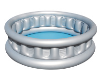 Детский надувной бассейн 152х43 см "Космический корабль" 512 л, от 3 лет (Bestway 51080 BW)