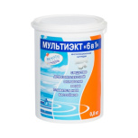 Мультиэкт 6 в 1, банка 0,8 кг, картриджи, комплексное средство для обеззараживания и очистки воды, М61, Маркопул Кэмиклс Мультиэкт 6 в 1, банка 0,8 кг, картриджи, комплексное средство для обеззараживания и очистки воды, М61, Маркопул Кэмиклс