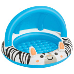 Детский надувной бассейн 97х66 см "Сафари" с навесом, 26 л, от 2 лет (Bestway 52559 BW)
