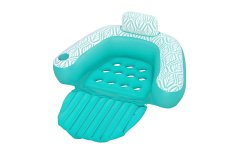 Надувной матрас-кресло для плавания 145x120 см (Bestway 43719 BW)