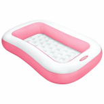 Детский надувной бассейн 166х100х25 см 90 л, от 2 лет, надувное дно (Intex 58423)