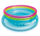 Надувной батут 203х69 см, от 3 до 6 лет (Intex 48267)