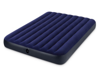 Надувной матрас Classic Downy Bed Fiber-Tech 152х203х25 см (Intex 64759)