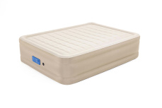 Надувная кровать AlwayzAire Fortech 152х203х51 см, встроенный насос 220V с автоподкачкой (Bestway 69037 BW)