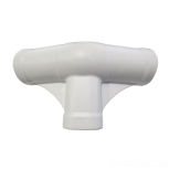 Тройник из ПВХ для каркасных бассейнов Metal Frame диаметром 305 и 366 см (Intex 12798)