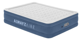 Надувная кровать AlwayzAire 152х203х46 см, встроенный насос 220V с автоподкачкой (Bestway 67624 BW)