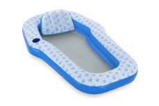 Надувной матрас-шезлонг для плавания 178х117 см, с сеткой (Bestway 43554 BW)