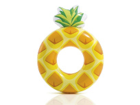 Надувной круг для плавания "Ананас" 117х86 см, от 9 лет (Intex 56266)