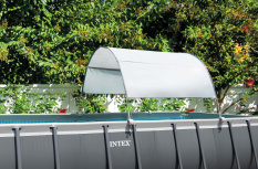 Солнечный навес для прямоугольных и овальных каркасных бассейнов (Intex 28054)