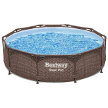 Каркасный бассейн Bestway "Ротанг" Steel Pro 305х76 см (561JE)