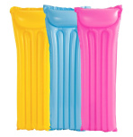 Надувной матрас для плавания 183х69 см, 3 цвета (Intex 59703)