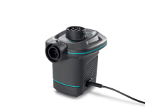 Насос электрический Quick-Fill 220В от бытовой сети, 3 насадки в комплекте (Intex 66640)