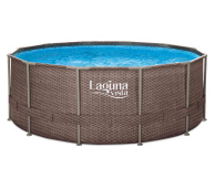 Бассейн каркасный Polygroup Summer Escapes "Ротанг", 305х107 cм (P20-1042-p)