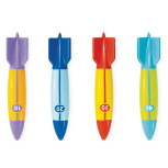 Набор для подводной игры "Торпеды" от 6 лет, 4 цвета в наборе (Intex 55508)