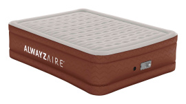 Надувная кровать AlwayzAire 152x203x51 см, встроенный насос 220V с автоподкачкой (Bestway 69160 BW)