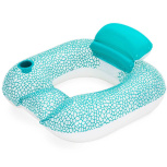 Надувной круг-кресло 102х94 см с подстаканником (Bestway 43097 BW) 