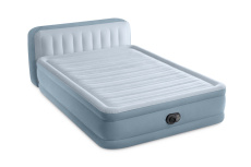 Надувная кровать Dura-Beam Deluxe Series 152х236х86 см, встроенный насос 220V (Intex 64450)