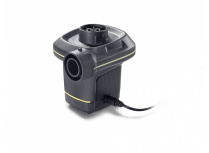 Насос электрический Quick-Fill 12В/220В адаптер, 3 насадки в комплекте (Intex 66634)