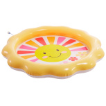 Детский надувной бассейн "Солнечные брызги", 104x104x13 см, 59 л, от 2 лет (Intex 56126)