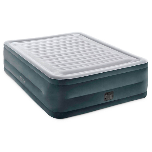 Надувная кровать Dura-Beam Plus Series 152х203х56 см, встроенный насос 220V (Intex 64418)