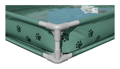 Каркасный бассейн для домашних животных 102х74х20 см Bestway Fetchin' Fun с лежанкой (561RG BW)