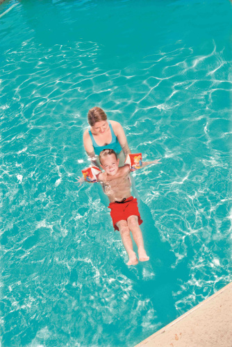 Нарукавники для плавания 23х15 см "Черепашки", от 3 до 6 лет (Bestway 32043 BW)