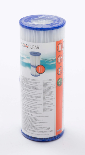 Сменный картридж тип II (комплект из 2 шт.), для фильтр-насоса 58117, 58148, 58383, 58386 (Bestway 58094 BW)