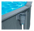 Стальной бассейн Bestway Hydrium Pool Set 549х132 см + песочный ф/насос 6056 л/ч, наполнитель Polysphere, лестница, тент, подстилка (561CS BW)