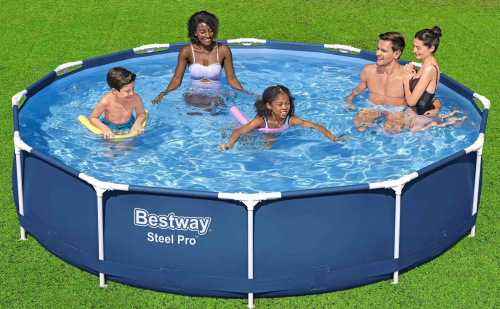 Каркасный бассейн Bestway Steel Pro 366х76 см (56706 BW)