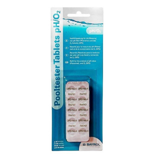 Таблетки для тестера Bayroklar (O2/pH), Bayrol (287134)