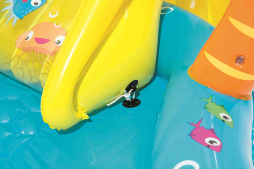 Игровой центр "Морские жители" с игрушками, 280х257х87 см, 273 л, от 2 лет (Bestway 53067)