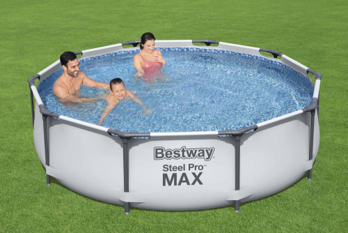 Каркасный бассейн Bestway 305х76 см + фильтр-насос 1249 л/ч (56408 BW) Каркасный бассейн Bestway 305х76 см + фильтр-насос 1249 л/ч (56408 BW)