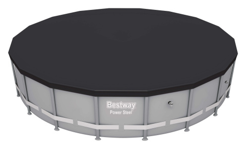 Тент для каркасного бассейна Steel Pro MAX Pools, Power Steel Pools 549 см (d 549см) (Bestway 58039 BW)