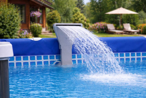 Мини-водопад для бассейна на форсунку (D21)
