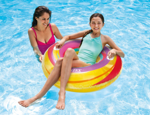 Надувной круг 91 см "Вихрь", от 9 лет (Intex 59256)