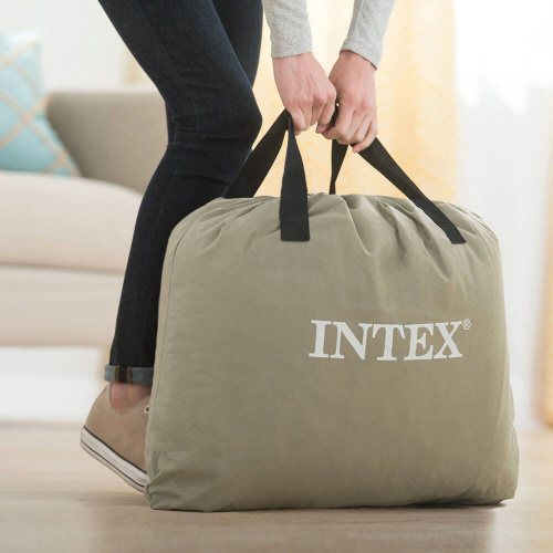 Надувная кровать Mid-Rice Airbed 99х191х30 см, встроенный насос 220V (Intex 64116) Надувная кровать Mid-Rice Airbed 99х191х30 см, встроенный насос 220V (Intex 64116)