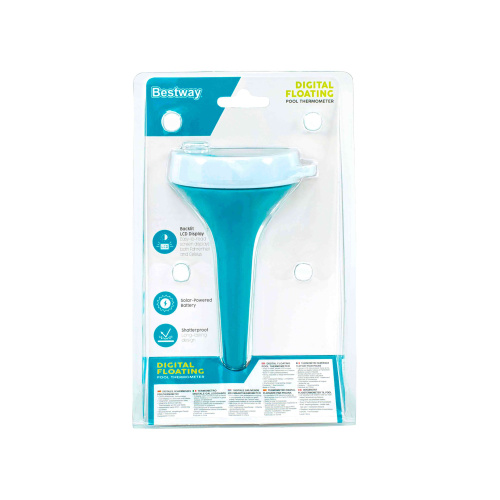 Термометр цифровой на солнечных батареях, для измерения температуры воды в бассейне (Bestway 58764 BW)