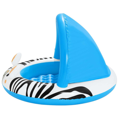 Детский надувной бассейн 97х66 см "Сафари" с навесом, 26 л, от 2 лет (Bestway 52559 BW)