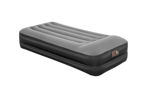 Надувная кровать Tritech 97х191х46 см с подголовником, встроенный насос 220V (Bestway 67401 BW)