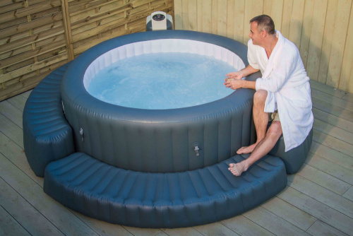 Надувная скамейка для СПА бассейнов, 200х40х40 см (Bestway 58432 BW)