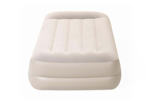Надувная кровать Tritech 97х191х42 см с подголовником, встроенный насос 220V (Bestway 67694 BW) Надувная кровать Tritech 97х191х42 см с подголовником, встроенный насос 220V (Bestway 67694 BW)