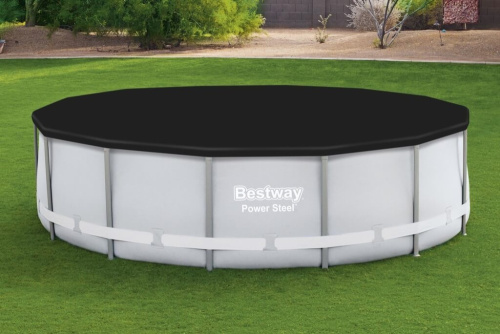 Тент для бассейнов 396 см (Fast Set, Steel Pro, Steel Pro MAX, Power Steel) и 360x120 см (Hydrium), d 401 см (Bestway 58292 BW)