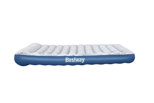 Надувной матрас Tritech 203x152x30 см, с подголовником, встроенный насос 220V (Bestway 67836 BW) Надувной матрас Tritech 203x152x30 см, с подголовником, встроенный насос 220V (Bestway 67836 BW)