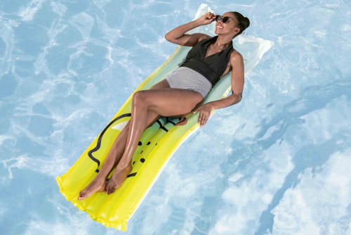 Надувной матрас для плавания 183х69 см "Свежевыжатый лимон" (Bestway 44122 BW)