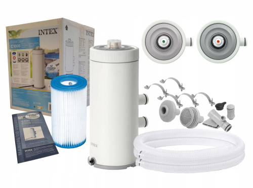 Картриджный фильтр-насос C1000 Krystal Clear 3785 л/ч (Intex 26638)