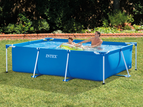 Каркасный бассейн Intex Rectangular Frame 300х200х75 см (28272)