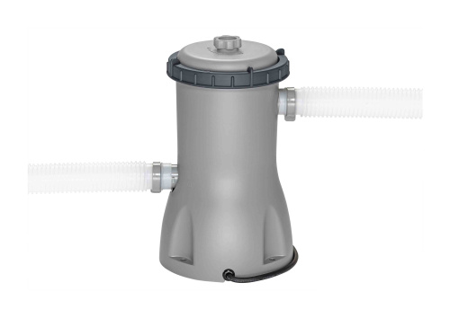 Каркасный бассейн Bestway 427х107 см + фильтр-насос 3028 л/ч, тент, лестница (561JM BW)