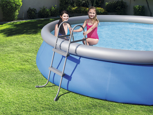 Лестница для бассейнов до 84 см, 2 ступеньки, без площадки (Bestway 58430 BW)