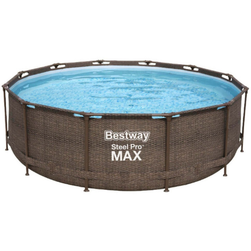 Каркасный бассейн Bestway "Ротанг" Steel Pro 305х100 см (5617P BW) Каркасный бассейн Bestway "Ротанг" Steel Pro 305х100 см (5617P BW)